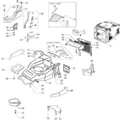 TAPPO MULCHING ORIGINALE EMAK 8203380R | Newgardenstore.eu
