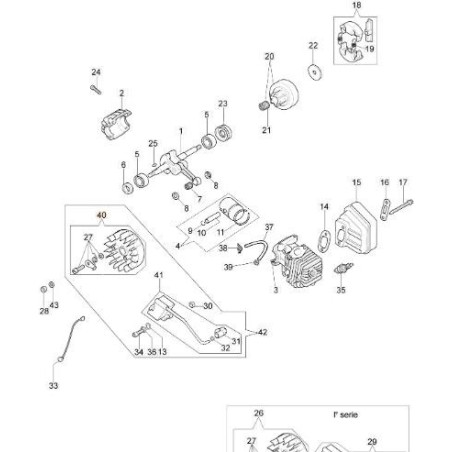 VOLANT MOTEUR ORIGINAL EMAK 50160216R | Newgardenstore.eu