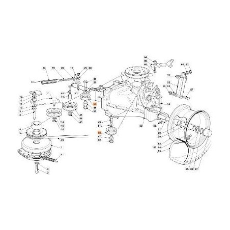 POLEA ORIGINAL EMAK G125601588E0 | Newgardenstore.eu