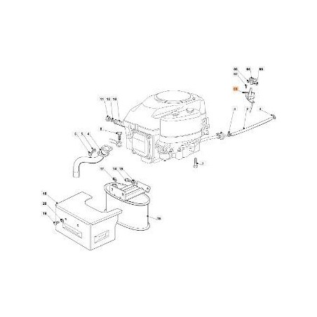 ACELERADOR ORIGINAL EMAK G182000212E0 | Newgardenstore.eu
