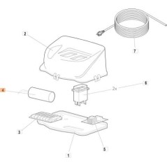 CONDENSATORE ORIGINALE EMAK CH04340319 | Newgardenstore.eu