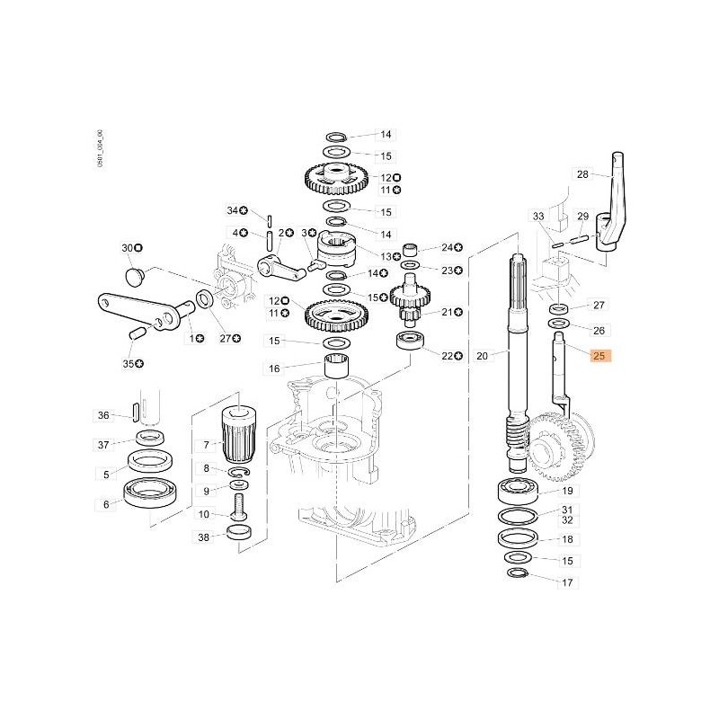 EXCÉNTRICO ORIGINAL EMAK YF1420815