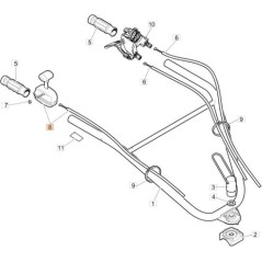 ORIGINAL EMAK ACCELERATOR LEVER 68690069R