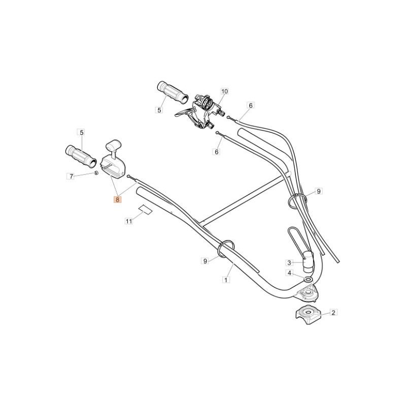 ORIGINAL EMAK ACCELERATOR LEVER 68690069R