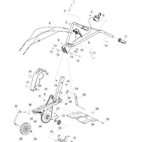 ACCÉLÉRATEUR ORIGINAL EMAK 68670052R | Newgardenstore.eu