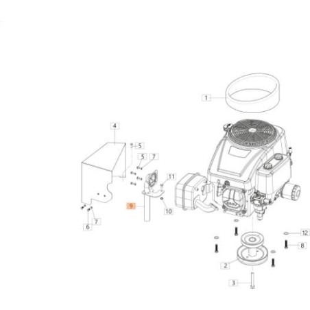 ADATTATORE ORIGINALE EMAK 68130665BR | Newgardenstore.eu