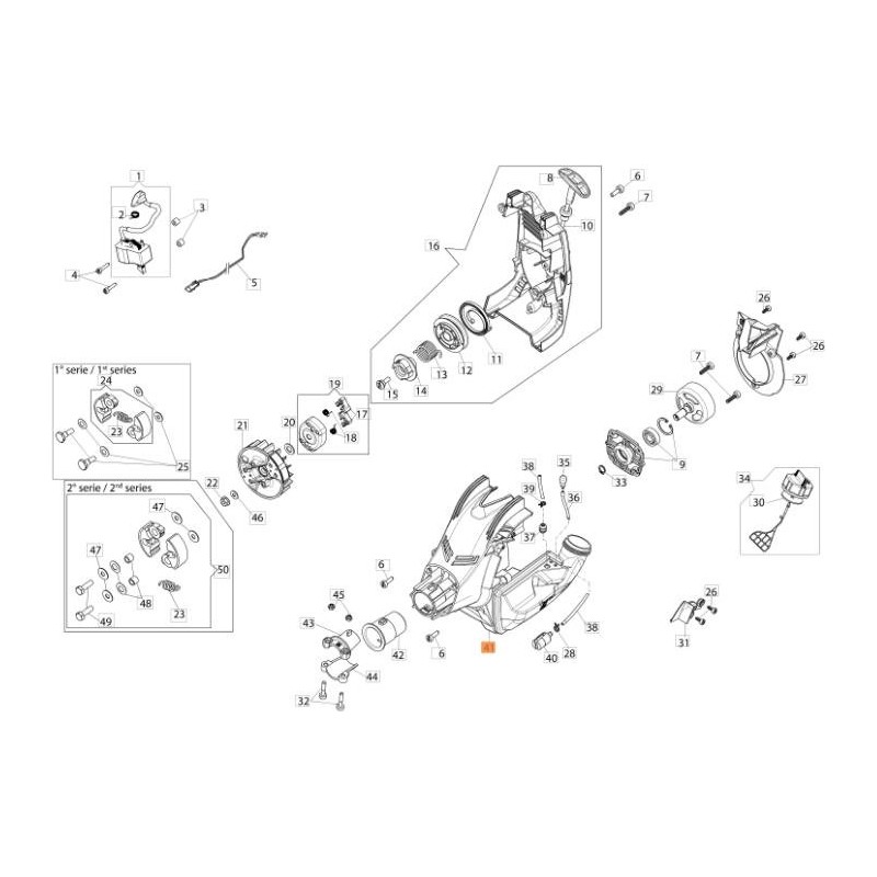 ORIGINAL EMAK FÖRDERBAND 61370185R