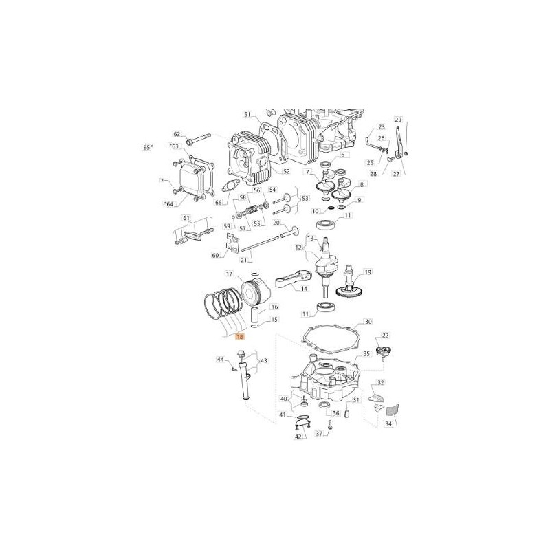 KIT SEGMENTI ORIGINALE EMAK G118551508E0
