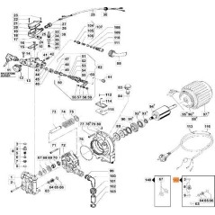 KIT DE SOUPAPE D'ASPIRATION/DE REFOULEMENT EMAK D'ORIGINE CH50250019 | Newgardenstore.eu