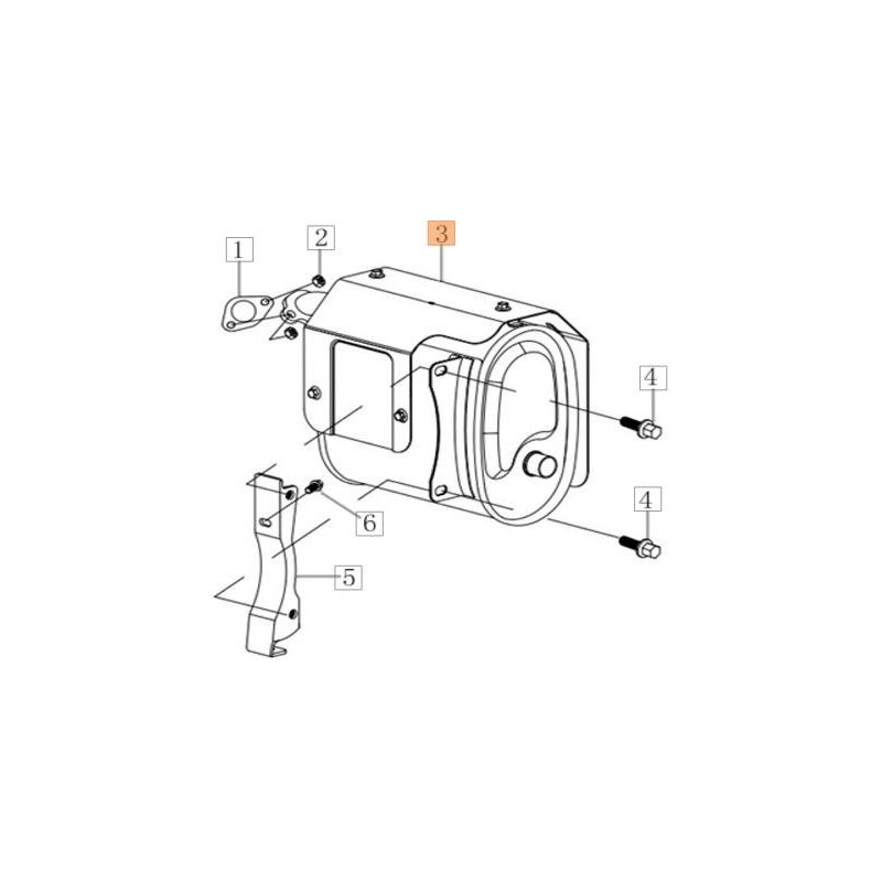 ORIGINAL EMAK SCHALLDÄMPFER L66152170