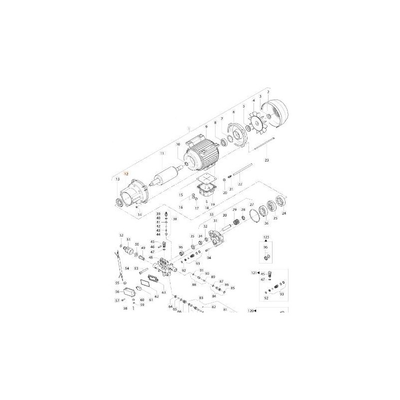 ORIGINAL MOTORFLANSCH EMAK CH10090268
