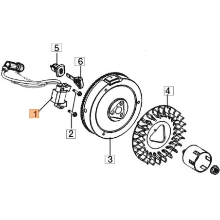 ORIGINAL COIL EMAK L66150567 | Newgardenstore.eu