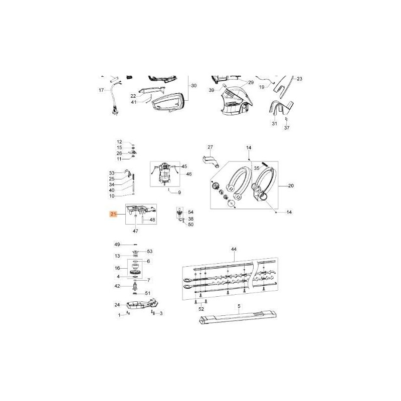 SUPPORT D'ORIGINE EMAK K45580122