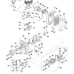 VOLANT MOTEUR ORIGINAL EMAK 56520004AR | Newgardenstore.eu