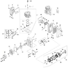 VOLANO CERAMICO D.89 ORIGINALE EMAK 56520004BR | Newgardenstore.eu
