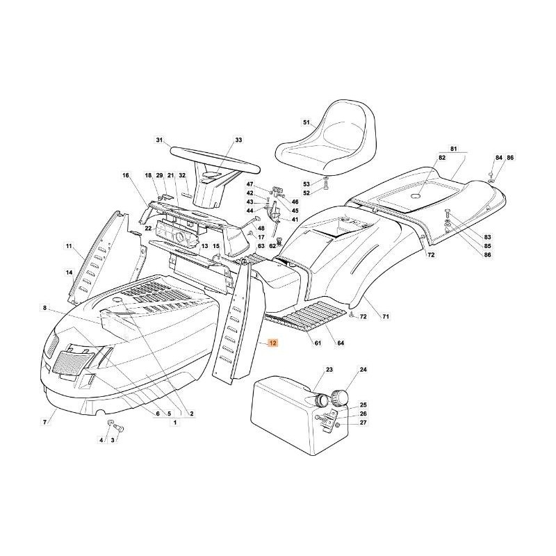 ORIGINAL SUPPORT EMAK G382785323E0R