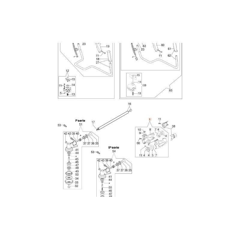 SUPPORT D'ORIGINE EMAK 61252030R