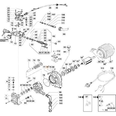 BRIDE DE MOTEUR D'ORIGINE EMAK CH10090211 | Newgardenstore.eu