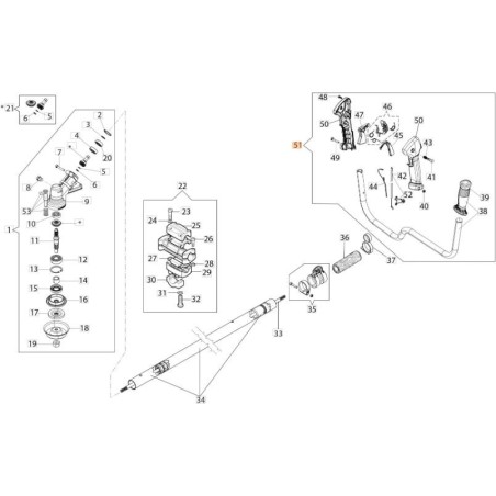 KIT IMPUGNATURA ORIGINALE EMAK 61400188A | Newgardenstore.eu