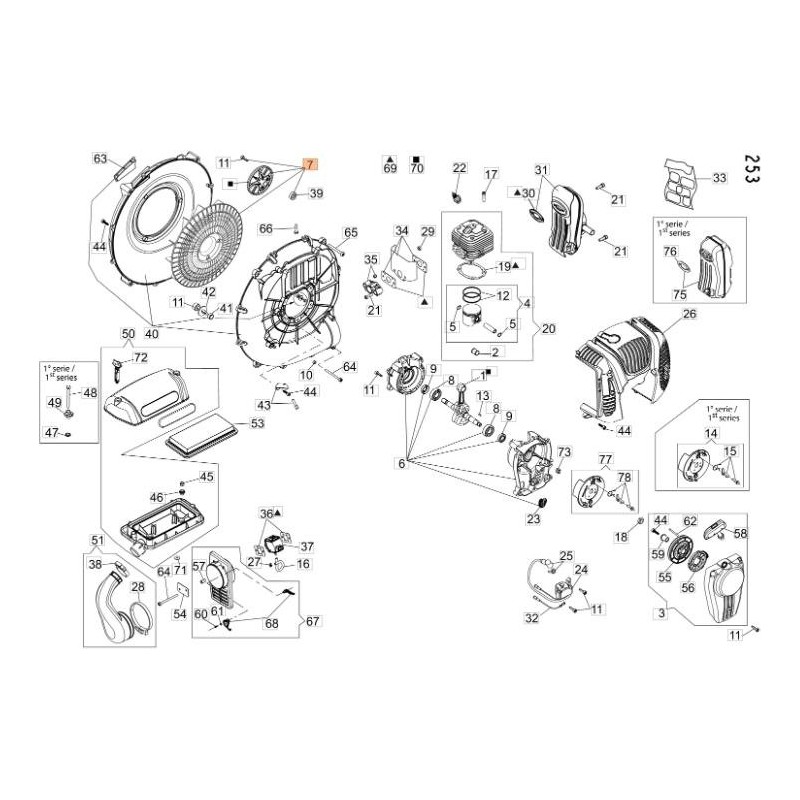 VENTILATEUR EMAK CFI0G43600 ORIGINAL