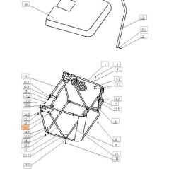 TELAIO ORIGINALE EMAK SGS532974442013 | Newgardenstore.eu