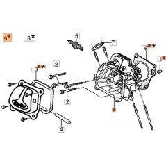 KIT DE TÊTE EMAK ORIGINAL L66150602 | Newgardenstore.eu