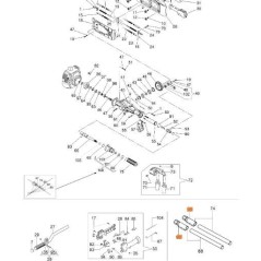 ATTACCO ASTA ORIGINALE EMAK CS61600007