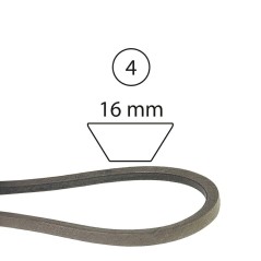 Drive belt for MTD two-blade lawn tractor 42" 520243 7540472