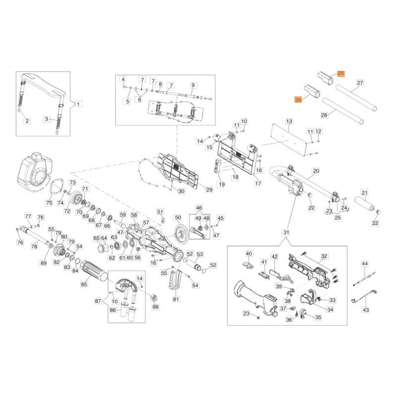 ORIGINAL EMAK CS61600027 ROD ATTACHMENT