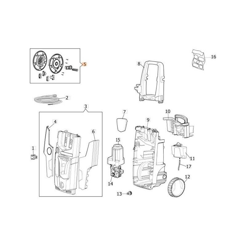 KIT AVVOLGITUBO ORIGINALE EMAK CH70020207