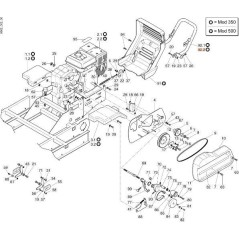 PROTECCIÓN MOTOR TUBULAR KG500 ARG 2011 ORIGINAL EMAK 68720068