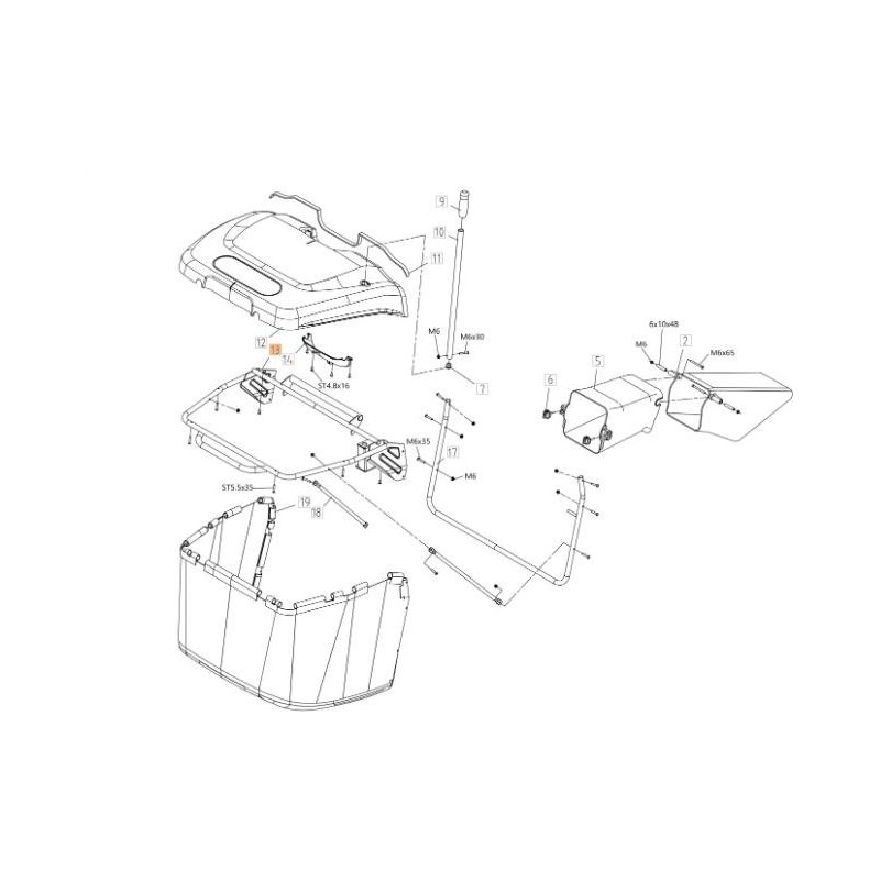 ORIGINAL EMAK BASKET FRAME TS000059R
