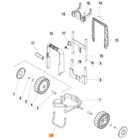 SOPORTE ORIGINAL EMAK CH24140086 | Newgardenstore.eu