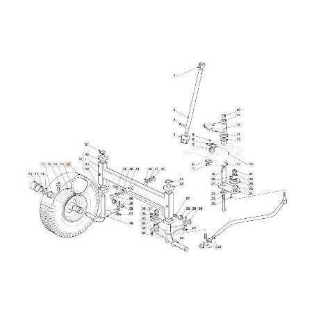PNEUMATICO ORIGINALE EMAK G125590014E0 | Newgardenstore.eu
