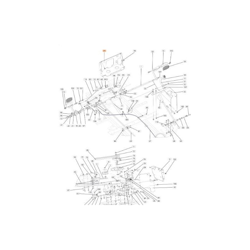 ORIGINAL BATTERY HOLDER EMAK SGS532013422213R