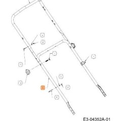 MANUBRIO ORIGINALE EMAK C74904037637R