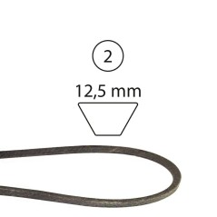 Hydrostatic flat tractor drive belt MTD 520232 7540349