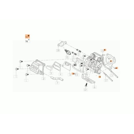 KIT DE TÊTE EMAK ORIGINAL L66151844 | Newgardenstore.eu