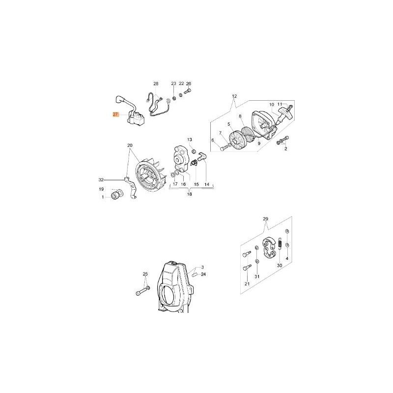 BOBINA ORIGINALE EMAK 61110142AR