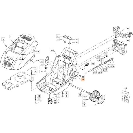 SOPORTE ORIGINAL EMAK CH30020586 | Newgardenstore.eu