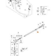 HOSE D.28 ORIGINAL EMAK 61252049R