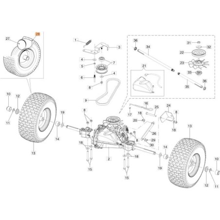 PNEUMATICO ORIGINALE EMAK 68130599 | Newgardenstore.eu