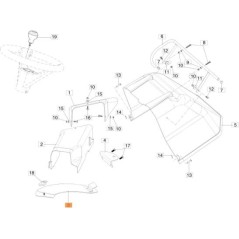 CAPUCHON DE PAILLAGE EMAK ORIGINAL 68130454R