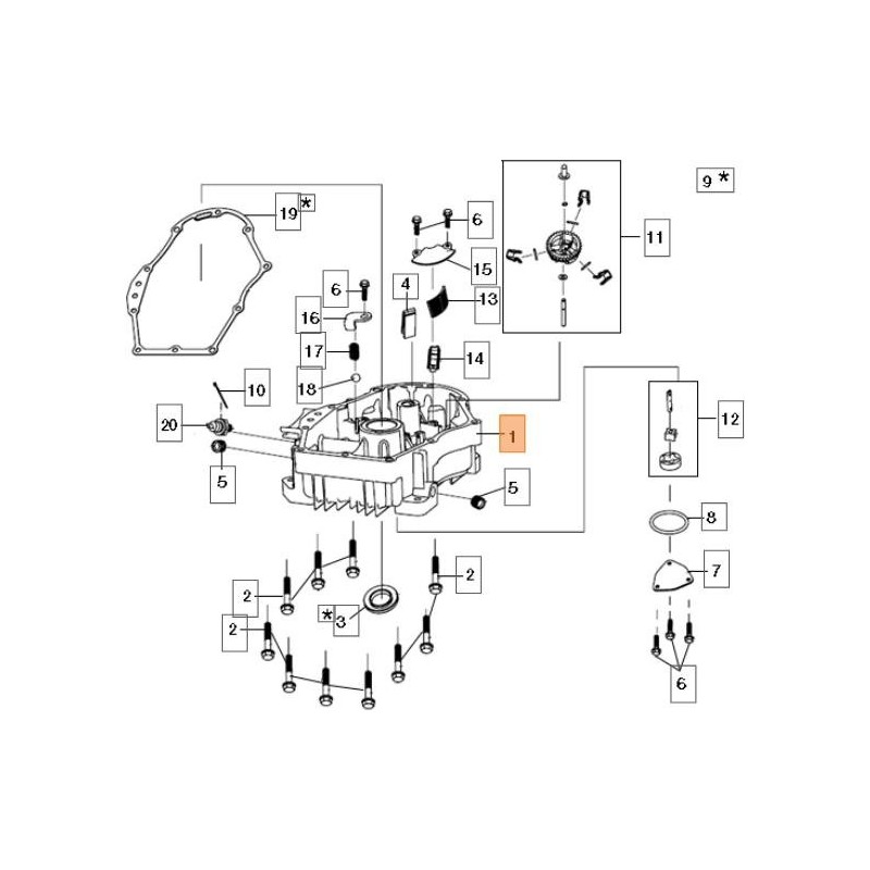 COPERCHIO ORIGINALE EMAK L66151504