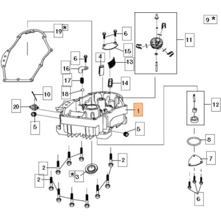 TAPA EMAK ORIGINAL L66151504 | Newgardenstore.eu