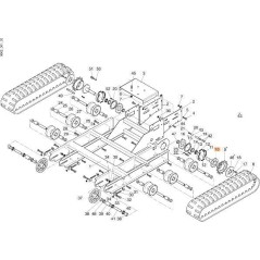 MOZZO RUOTA ORIGINALE EMAK YF1370013