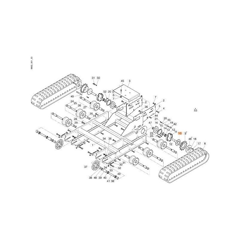 MOZZO RUOTA ORIGINALE EMAK YF1370013