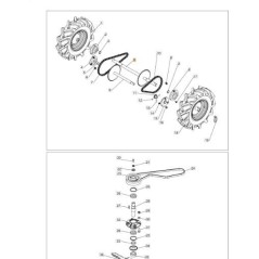 ALBERO DELLA RUOTA ORIGINALE EMAK PB0302010010 | Newgardenstore.eu