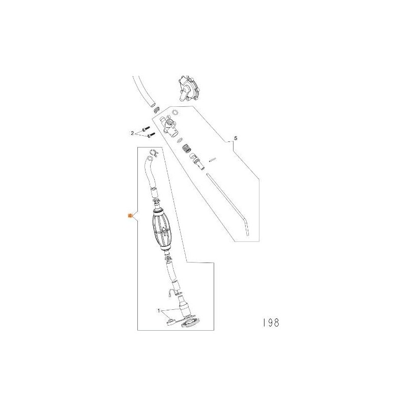 ORIGINAL EMAK CFI0G33800 SUCTION PIPE