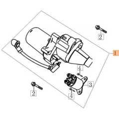 DÉMARREUR D'ORIGINE EMAK L66152397 | Newgardenstore.eu
